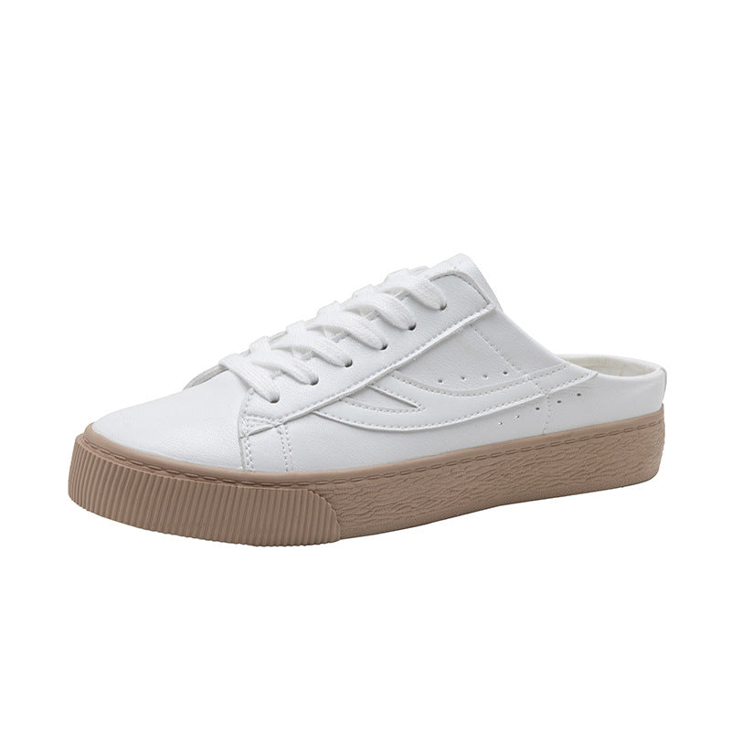 Classic White Casual Sneakers – Student & Everyday Wear