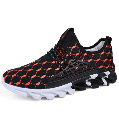 Men's Blade Sole Sports Sneakers – Athletic Casual Shoes