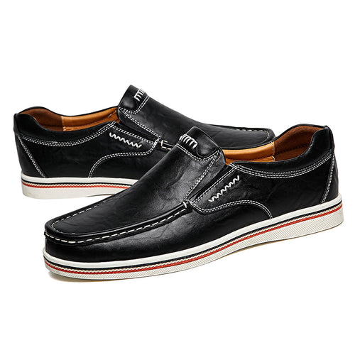 Classic British Leather Shoes – Premium Casual Footwear for Men