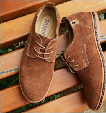 Men's Premium Casual Leather Shoes – Classic Everyday Footwear