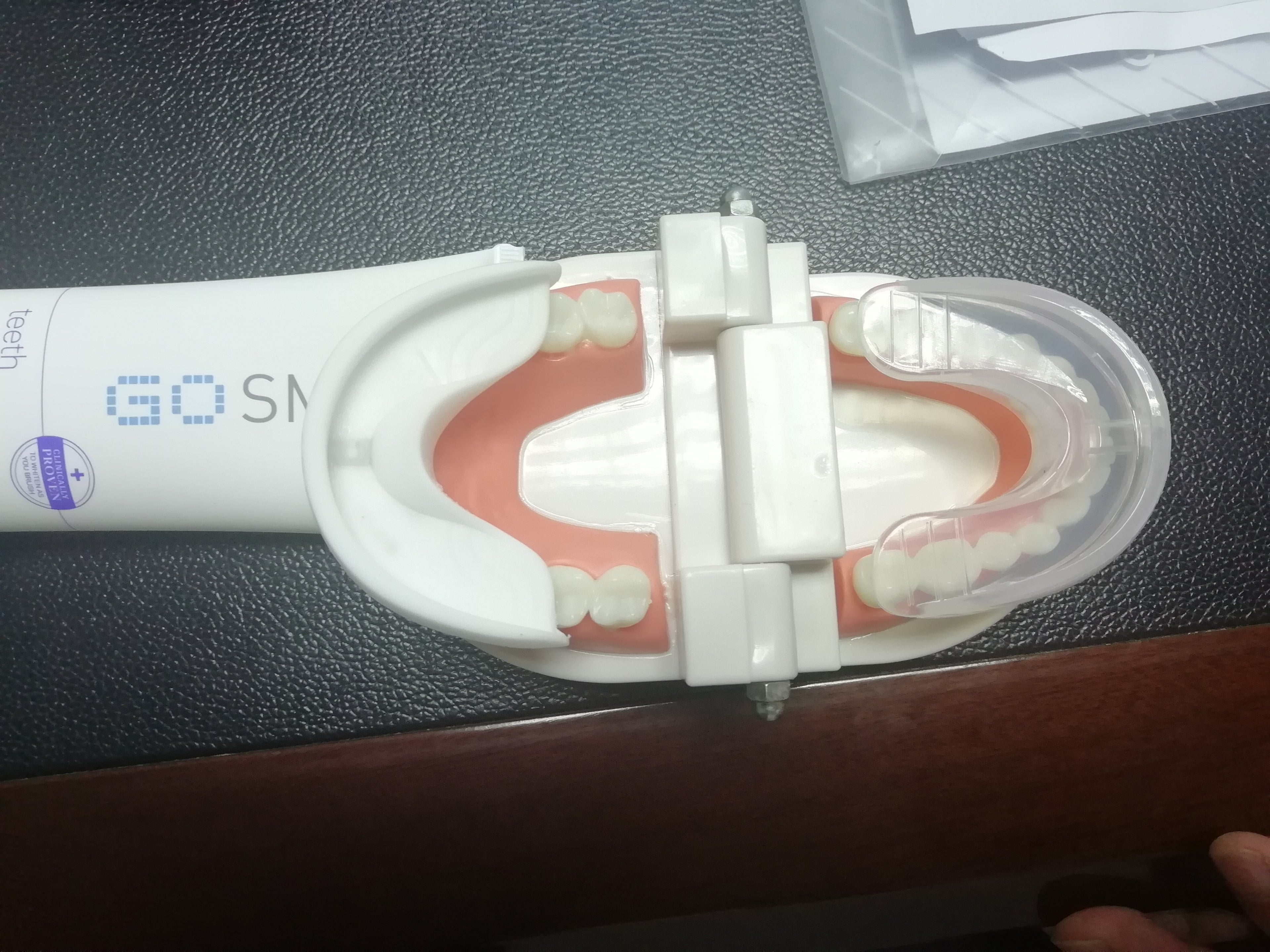 360° Automatic Oral Cleaner – Waterproof Sonic Silicone Toothbrush (IPX7)