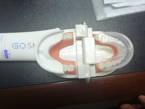 360° Automatic Oral Cleaner – Waterproof Sonic Silicone Toothbrush (IPX7)