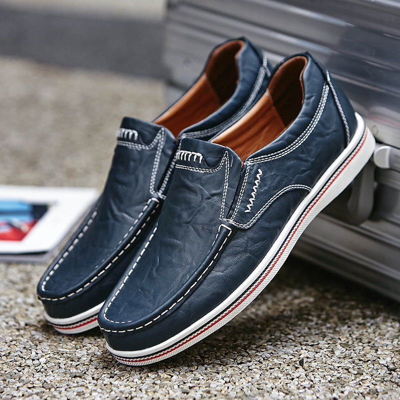 Classic British Leather Shoes – Premium Casual Footwear for Men