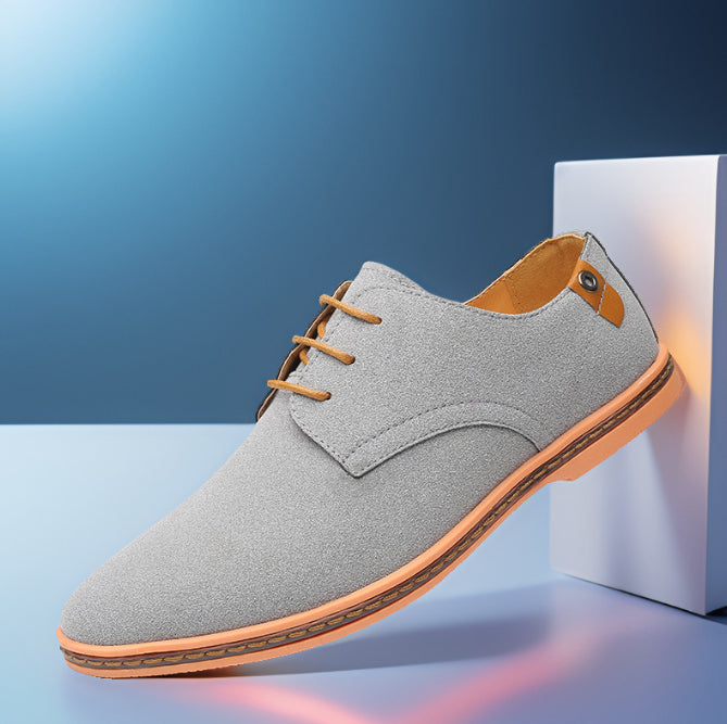 Men's Premium Casual Leather Shoes – Classic Everyday Footwear
