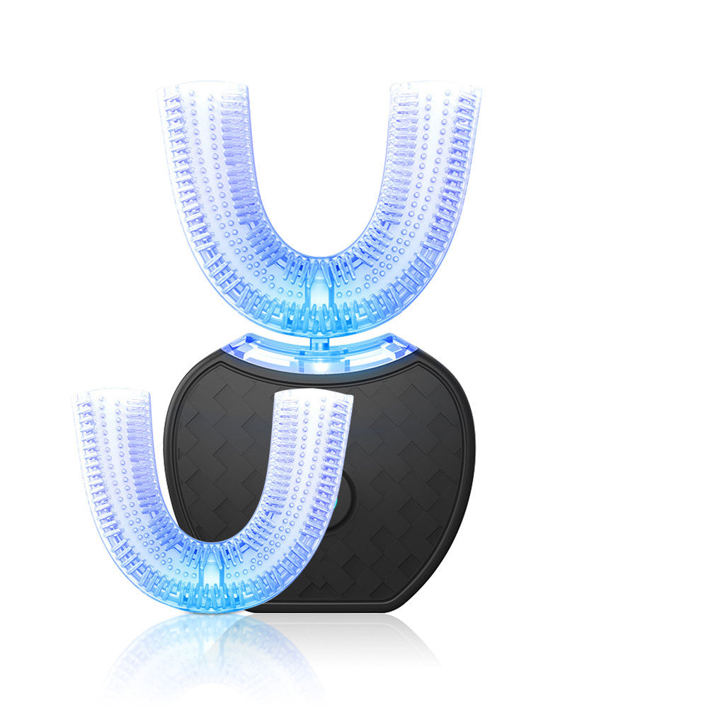 360° Automatic Oral Cleaner – Waterproof Sonic Silicone Toothbrush (IPX7)